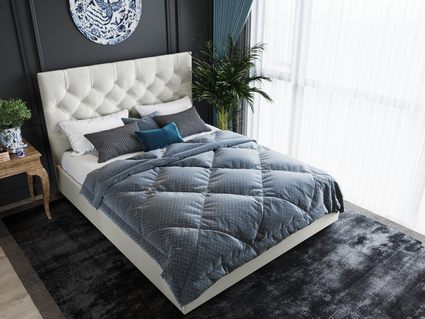 Кровать Димакс Эвора Крем с подъемным механизмом 160х200