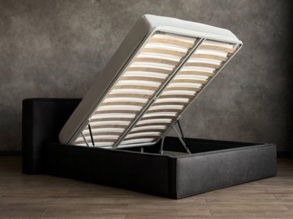 Кровать Сонум Europa Рогожка Мокко (с подъемным механизмом) 180х190
