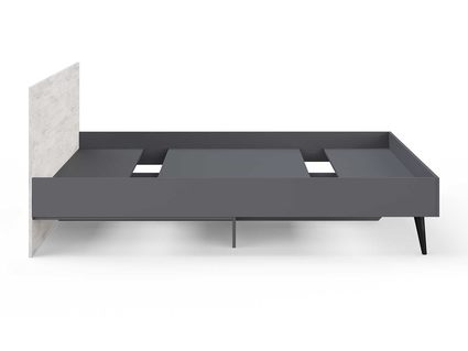 Кровать Сонум Ines Ясмунд + серый 90х190