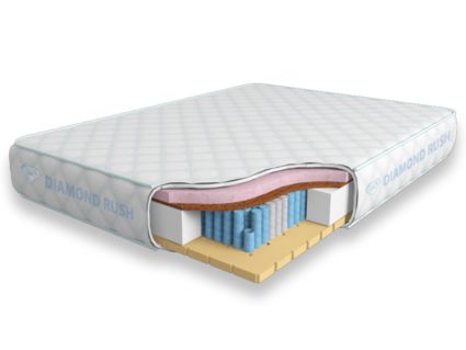 Матрас Diamond Rush Soft Ergo Lux MultiZone LD 200х200