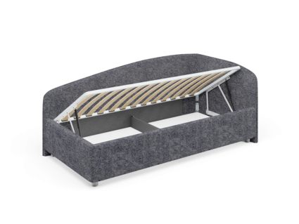 Кровать Сонум Paola Экокожа Графит (с подъемным механизмом)