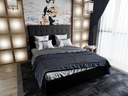 Кровать Димакс Нордо Альбус с подъемным механизмом 90х200