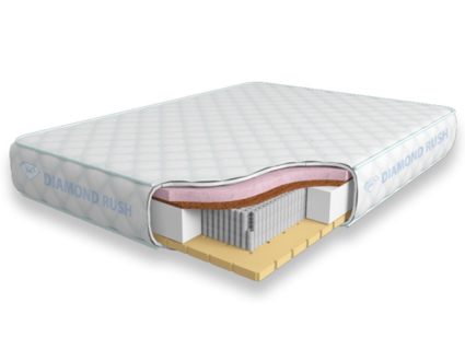 Матрас Diamond Rush Soft Ergo Lux 3000LD 200х200