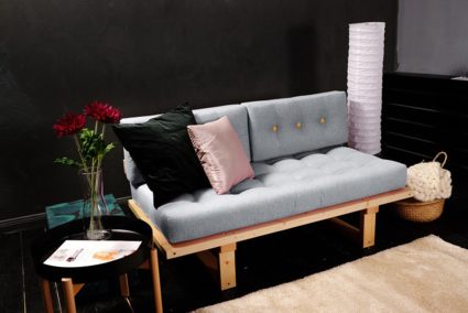 Диван Арско Торн-М двухместный серый