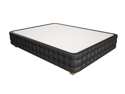 Кровать Mr.Mattress Twin Box экокожа Black 80х195