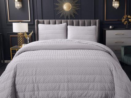 Покрывало Софи де Марко Ирма (серое) 160х220