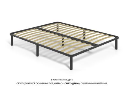 Кровать Lonax Белла велюр Dolly-13 (с основанием) 120х190