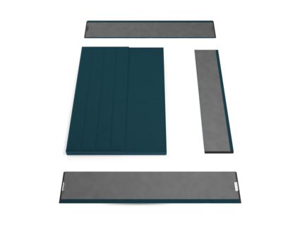 Кровать Lonax Кармела велюр Dolly-17 (с основанием) 120х190