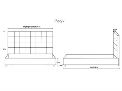 Кровать Димакс Нордо Агат с подъемным механизмом 160х200