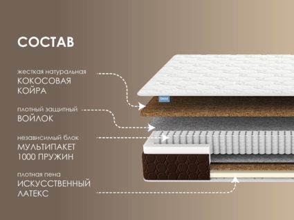 Матрас Димакс Мега Лайт хард 40