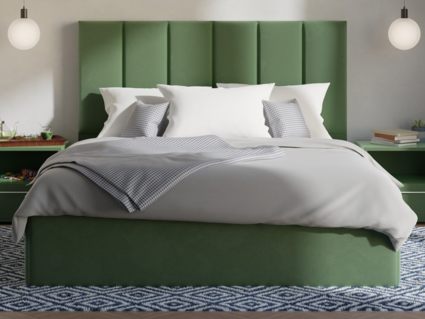 Кровать Lonax Милана велюр Dolly-13 (с подъемным механизмом) 200х200