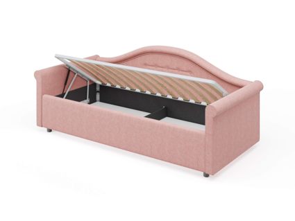 Кровать Сонум Maria Кашемир Бежевый (с подъемным механизмом) 80х190