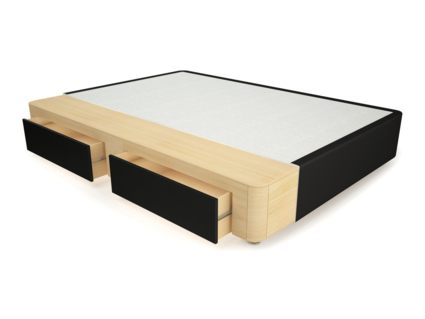 Кровать Mr.Mattress Site Box экокожа Black 265