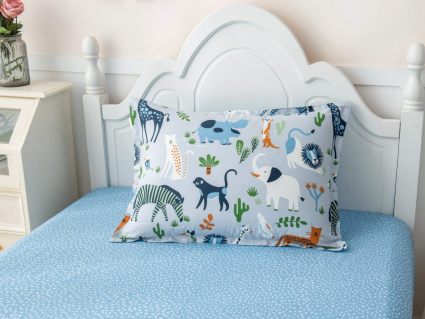 Комплект постельного белья Софи де Марко Саванна (синий) 1,5-спальный