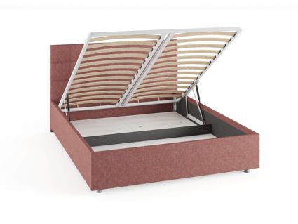 Кровать Сонум Tivoli Кашемир Светло-серый (с подъемным механизмом) 120х190