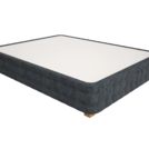 Кровать Mr.Mattress Twin Box велюр Grey 120х200