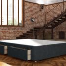 Кровать Mr.Mattress Site Box велюр Grey 80х190