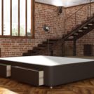 Кровать Mr.Mattress Site Box экокожа Brown 180х200