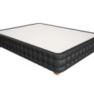 Кровать Mr.Mattress Twin Box экокожа Black 80х195