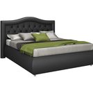 Кровать Sleeptek Premier 6 Экокожа Black (с подъемным механизмом) 120х190