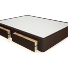 Кровать Mr.Mattress Site Box экокожа Brown 140х195