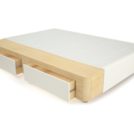 Кровать Mr.Mattress Site Box экокожа White 200х195